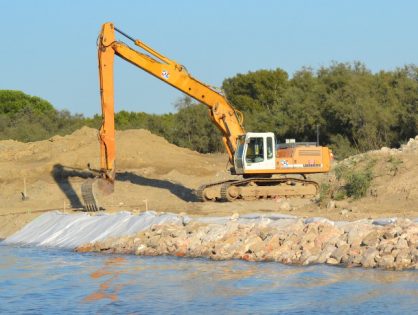 Travaux de modernisation du Canal du Rhône à Sète